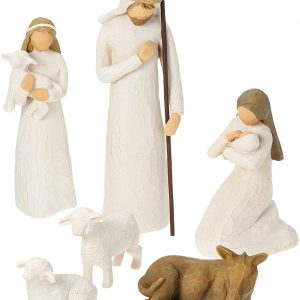 Willow Tree Enesco 26005 - Figurillas decorativas con diseño, 23 x 1,1 cm, color