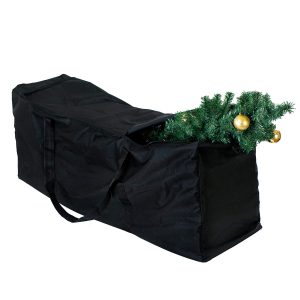 Bolsa de Almacenamiento Resistente, Reutilizable para Árbol de Navidad y Decoraciones – Almacenaje, Organización y Protección para Accesorios y Ornamentos - Arboles de 14 pies – Dimensiones 135cm x 38