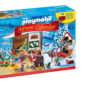 Playmobil Calendario de Adviento-9264 Taller de Navidad, (9264)