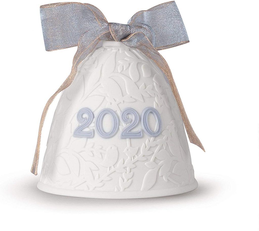 LLADRÓ Campana Navidad 2020. Campana De Navidad de Porcelana.